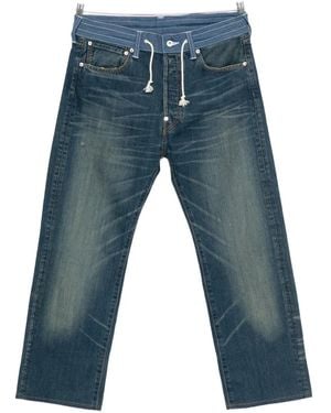 Junya Watanabe Denim Cotton Jeans - Blue