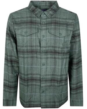 Patagonia Fjord Check Flannel Shirt - Green