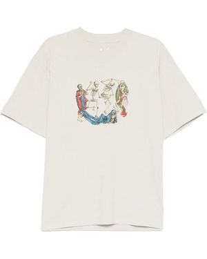 Melt T-Shirt Mit Grafischem Print - Weiß