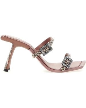 Benedetta Bruzziches 80Mm Ewa Sandals - Pink