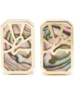 agnès b. Window Vistas Earrings - Metallic