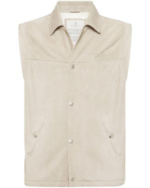 Brunello Cucinelli Gilet Matelassé - Neutre