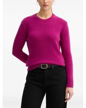 Benetton Shetland Jumper - Purple