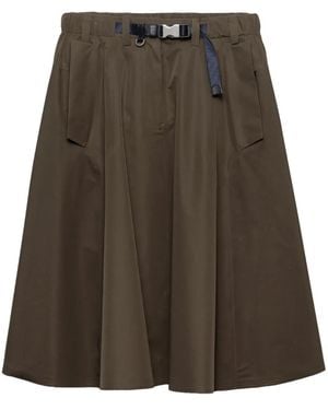 Prada Midi Skirt - Brown
