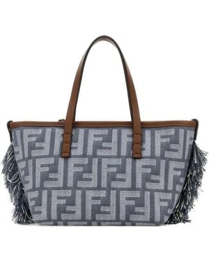 Fendi Mini Roll Tote Bag - Grey