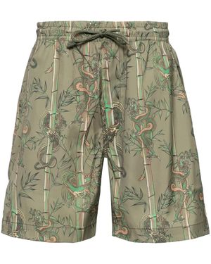 Maharishi Dragon Bamboo トランクス水着 - グリーン