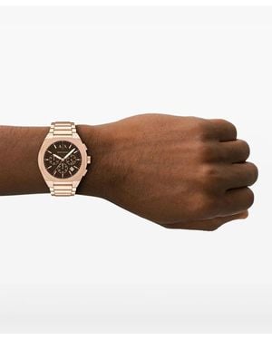 ARMANI EXCHANGE Edelstahl 42Mm - Weiß