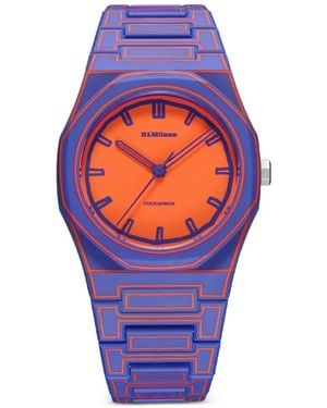 D1 Milano Montre Polycarbon 37Mm - Blue