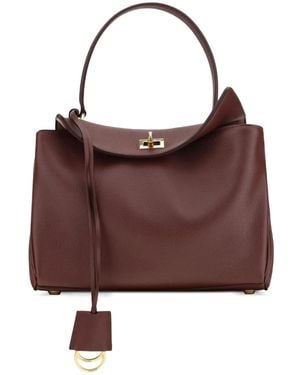 Balenciaga Small Rodeo Top-Handle Shoulder Bag - Brown
