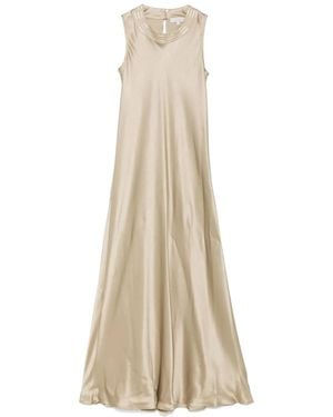 Antonelli Nara Maxi-Jurk - Naturel