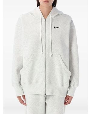 Nike Full-Zip Hoodie - White