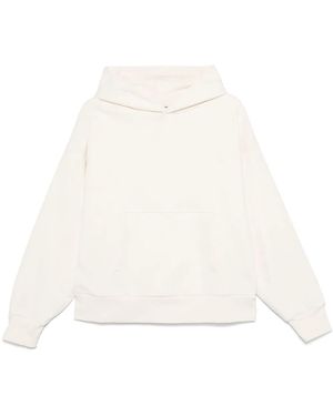 GARMENT WORKSHOP Hoodie mit Logo-Stickerei - Weiß