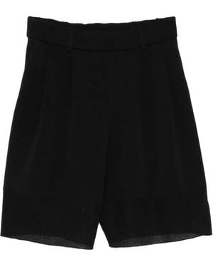 CFCL Short À Design Plissé - Black