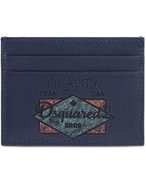 DSquared² Re-Worked2 Cardholder - Blue