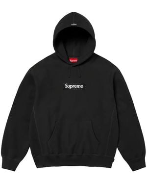 Supreme Box-Logo Hoodie - Black