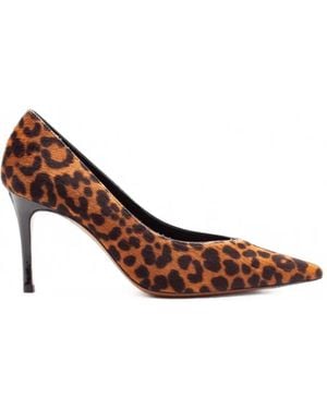 Roberto Festa Coki Leopard-Print Court Shoes - Brown