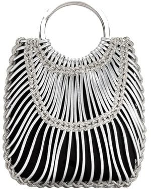 Rosantica Clutch Vertigo Rtt - Bianco