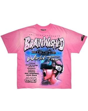 HELLSTAR Camiseta De Manga Corta Con Motivo Gráfico - Rosa