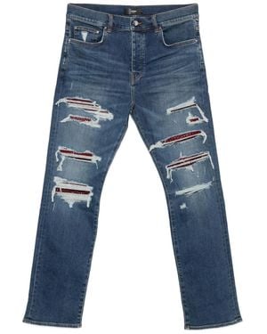 Amiri Jeans Con Effetto Vissuto - Blu