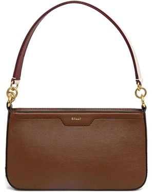 Bally Code ショルダーバッグ - ブラウン