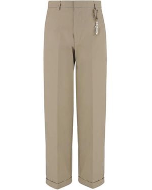 DARKPARK Cotton Trousers - Natural