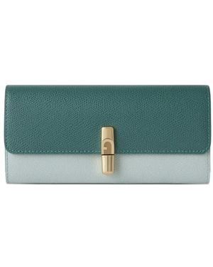 Furla Continental Leather Wallet - Green