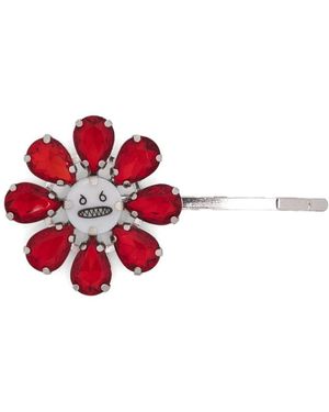 Charles Jeffrey Crazy Daisy Hair Pin - Red