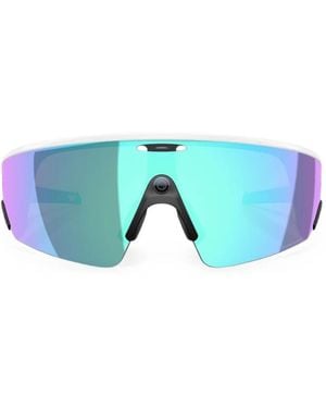 Oakley Vanguard Geometric-Frame Sunglasses - Blue