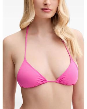 MC2 Saint Barth Triangel Bikinitop Met Halternek - Roze