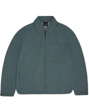 Rains Zip-Up Shirt - Green