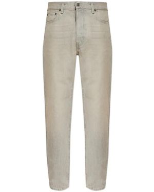 Haikure Faded-Wash Jeans - Grey