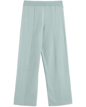 Chinti & Parker Wide-Leg Track Pants - Blue