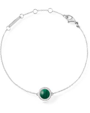 Daniel Wellington Audrey Round-Stone Necklace - White