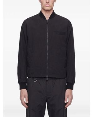 Laminar Veste Bomber À Empiècements Perforés - Blue