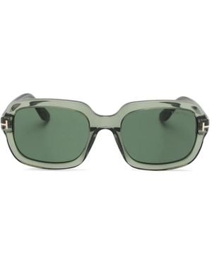Tom Ford Square-Frame Sunglasses - Green