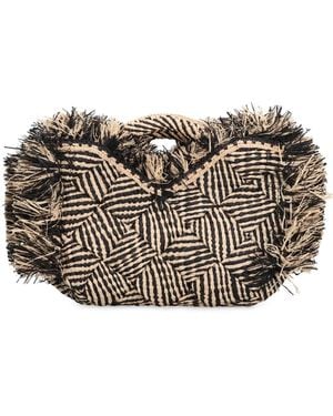 MADE FOR A WOMAN Sac Porté Épaule Zebra - Neutre