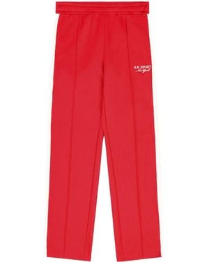 Sporty & Rich Jogginghose Mit Streifen - Rot