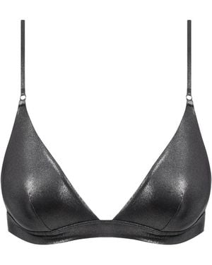 Maison Close Bikinioberteil Mit Triangel-Form - Schwarz