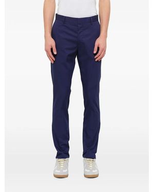 Lanvin Slim-Fit Chino Trousers - Blue