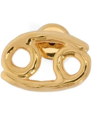 Jil Sander Pendiente Con Signo Del Zodiaco - Metálico