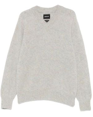 Howlin' V-Neck Jumper - White