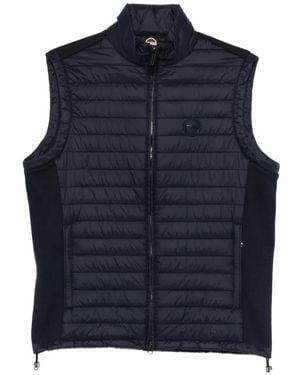 Colmar Quilted Panelled Gilet - Blue