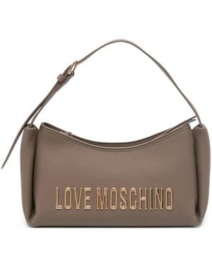 Love Moschino ロゴ ショルダーバッグ - ブラウン