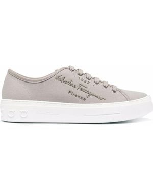 Ferragamo Ferragamo Mediterr Low-Top Trainers - White