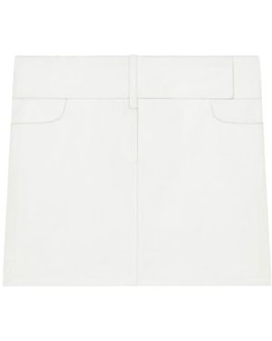 Courreges Mini Skirt - White