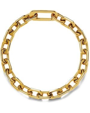 Missoma Square Paperclip Chain Bracelet - Metallic