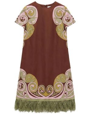 La DoubleJ Mini Swing Dress - Brown