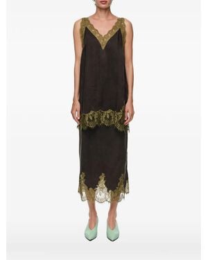 Bimba Y Lola Langes Camisole-Top - Schwarz