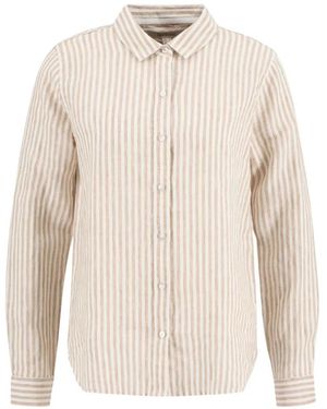 Barbour Marine Striped Shirt - White