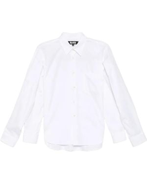 COMME DES GARÇON BLACK Chest-Pocket Shirt - White